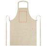 Delantal de algodón reciclado de 200 g/m² Personalizado 6113138 - Imagen 4