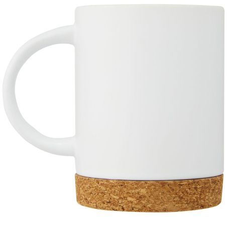 Taza de cerámica de 425 ml con base de corcho Personalizada 6100901