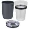 Vaso de vidrio de 420 ml con pared exterior de plástico reciclado Personalizado 6100675 - Imagen 19