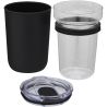 Vaso de vidrio de 420 ml con pared exterior de plástico reciclado Personalizado 6100675 - Imagen 29