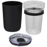 Vaso de vidrio de 420 ml con pared exterior de plástico reciclado Personalizado 6100675 - Imagen 30