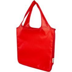 Bolsa Tote plegable grande de PET reciclado Personalizada...