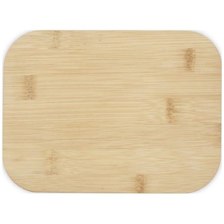 Fiambrera de 1000 ml en vidrio con tapa de bambú Personalizada 6113276