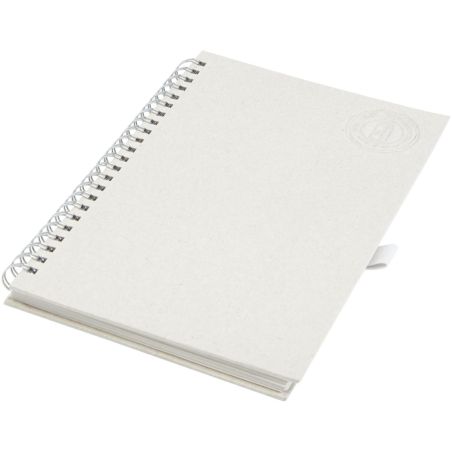 Libreta A5 con espiral fabricada a partir de cartones de leche recilados Personalizada 6107783