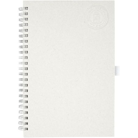 Libreta A5 con espiral fabricada a partir de cartones de leche recilados Personalizada 6107783