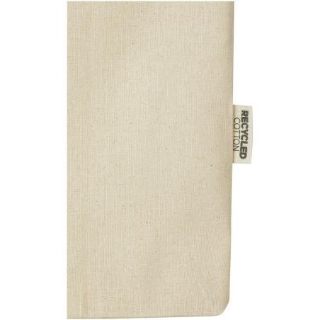 Bolsa Tote de algodón reciclado de 180 g/m² de 5 l Personalizada 6120642