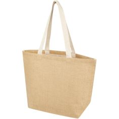 Bolsa Tote de yute de 300 g/m² de 12L Personalizada 6120674