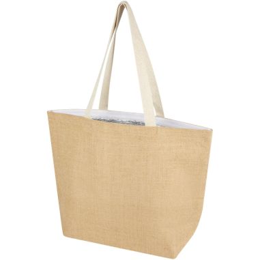 Bolsa Tote isotérmica de yute de 300 g/m² de 12...