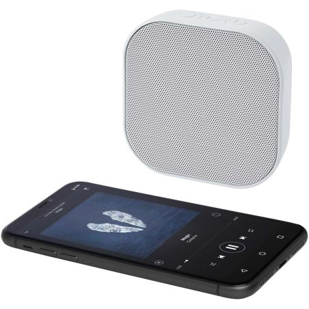 Minialtavoz Bluetooth® de plástico reciclado 2.0 de 3 W con certificación RCS Personalizada 6124305