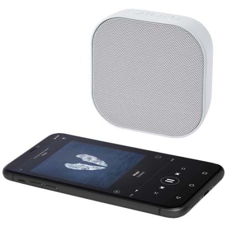 Minialtavoz Bluetooth® de plástico reciclado 2.0 de 3 W con certificación RCS Personalizada 6124305