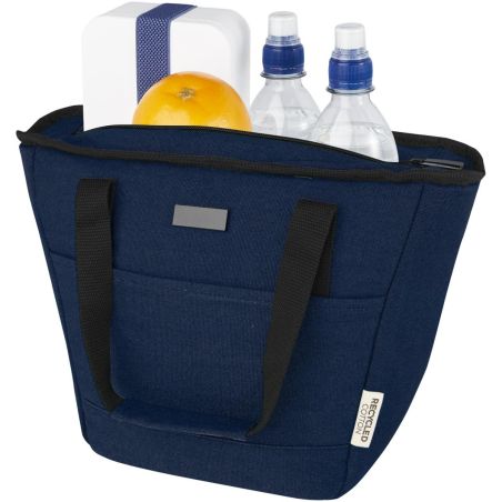 Bolsa isotérmica de 6 L para almuerzo y 9 latas de lona reciclada GRS Personalizada 6120679