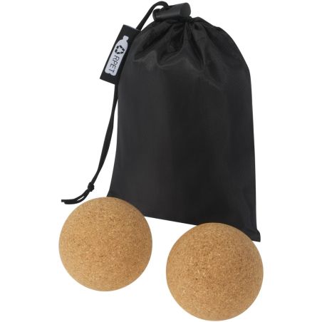 Pelota de corcho para yoga - Set dos unidades Personalizada 6127034