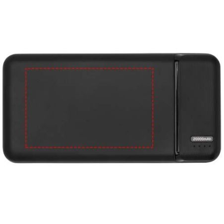 Batería externa de plástico reciclado de 20 000 mAh Personalizada 6124322