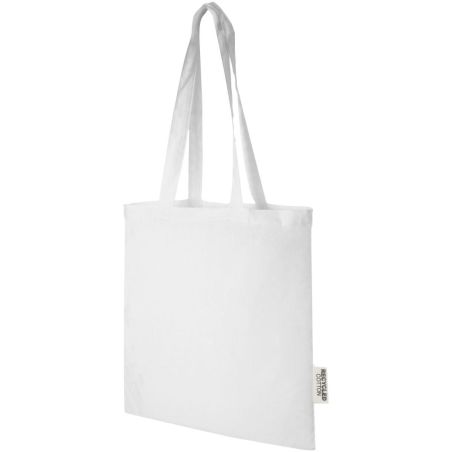 Bolsa Tote de algodón reciclado GRS de 140 g/m2 de 7 L Personalizada 6120695