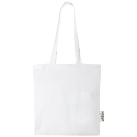 Bolsa Tote de algodón reciclado GRS de 140 g/m2 de 7 L Personalizada 6120695