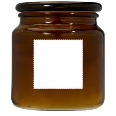 Vela perfumada de 650 g con fragancia de madera...