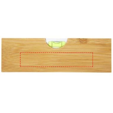 Nivel de burbuja en bambú con abrebotellas...