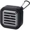 Altavoz solar Bluetooth IPX5 de 3W con mosquetón en plástico reciclado con certificación RCS Personalizado 6124347 - Imagen 1