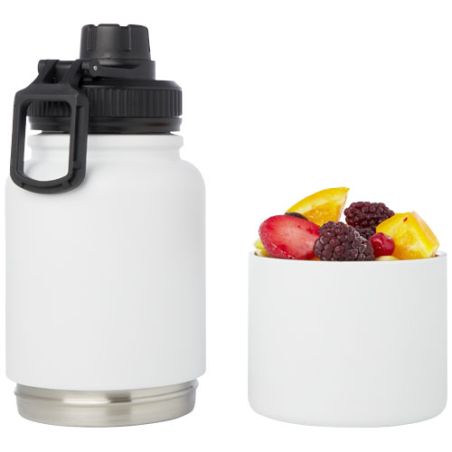 Bidón deportivocon aislamiento de acero inoxidable de 840 ml con certificación RCS Personalizado 6100787