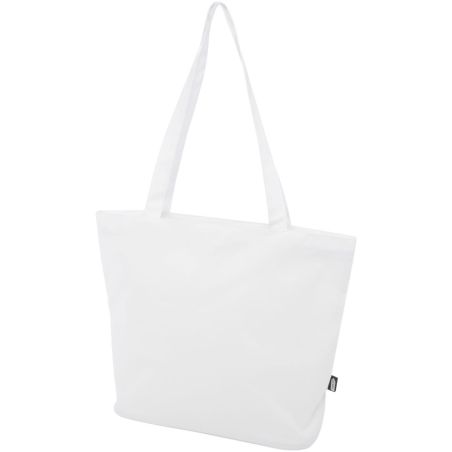 Bolsa Tote con cremallera de material reciclado GRS de 20 l Personalizada 6130052