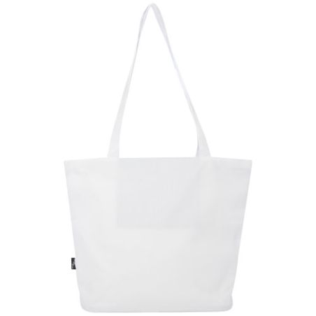 Bolsa Tote con cremallera de material reciclado GRS de 20 l Personalizada 6130052