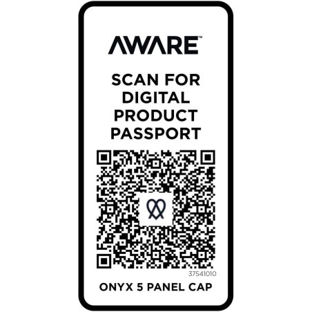 Gorra de material reciclado de cinco paneles Aware™ Personalizada 637541