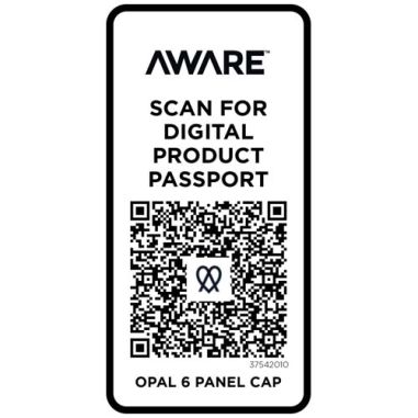 Gorra de material reciclado de seis paneles...