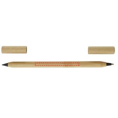 Set bolígrafos de bambú (tinta azul)...