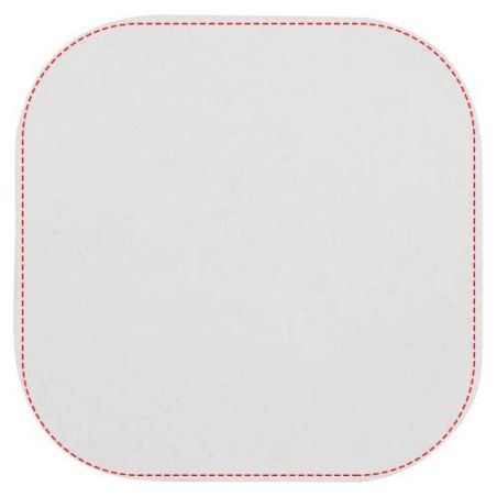 Notas adhesivas recicladas con forma cuadrada y esquinas redondeadas Personalizada 6210185