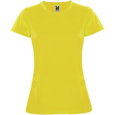Camiseta deportiva de manga corta para mujer...
