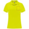 Polo deportivo de manga corta para mujer Personalizado 6R0410 - Imagen 5