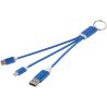 Cable de carga 4 en 1 de aluminio reciclado con llavero Personalizado 6124382 - Imagen 12