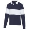 Sudadera tipo polo de rugby unisex Personalizada 638237 - Imagen 40