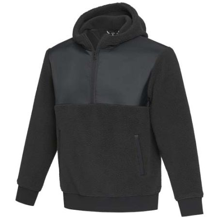 Sudadera unisex de tejido polar sherpa reciclado Personalizada 639476