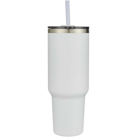 Vaso de cobre de 1200 ml con doble pared, pajita, aislamiento y certificado RCS Personalizado 6100802