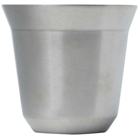 Juego de tazas para espresso de acero inoxidable de 80 ml con certificado RCS Personalizada 6100804