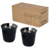 Juego de tazas para espresso de acero inoxidable de 80 ml con certificado RCS Personalizada 6100804 - Imagen 11