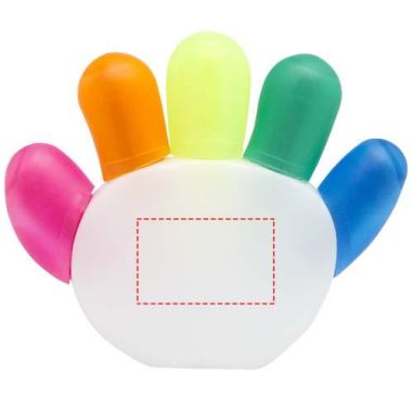 Subrayador de 5 colores Personalizado 6106252