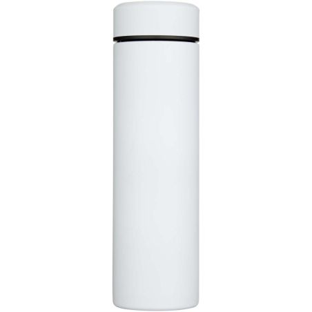 Termo de acero inoxidable de doble pared de 450 ml con colador de té Personalizado 6100826