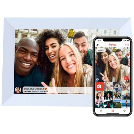 Marco de fotos digital con wifi de 10Prixton Prado Frameo" Personalizado 62PA130