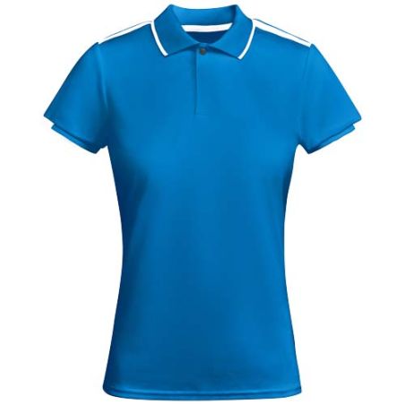 Polo deportivo de manga corta para mujer Personalizado 6R0409