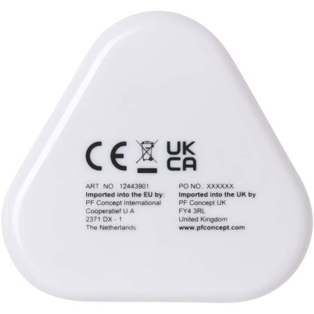 Auriculares con caja de plástico reciclado Personalizada 6124439