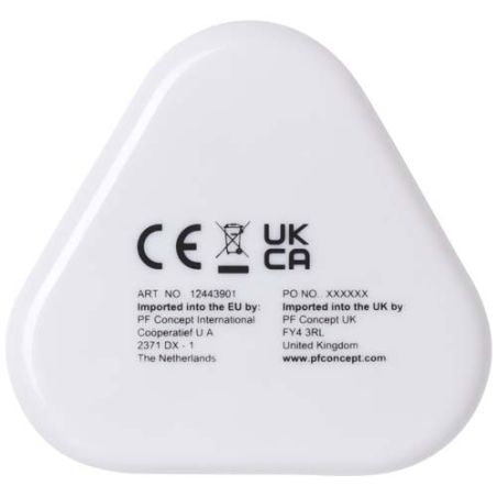 Auriculares con caja de plástico reciclado Personalizada 6124439