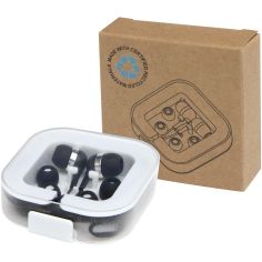 Auriculares tipo C con cable y caja de plástico reciclado...