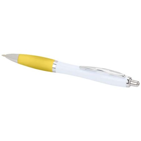 Bolígrafo de plástico reciclado (tinta negra) Personalizado 6107972