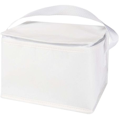 Bolsa isotérmica para 6 latas no tejida de material reciclado GRS de 4 l Personalizada 6130082