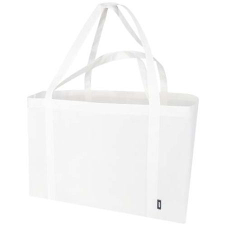 Bolsa Tote no tejida de material reciclado GRS extragrande de 65 l Personalizada 6130083