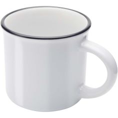 Taza de cerámica de 240 ml “Bari” con acabado brillante...