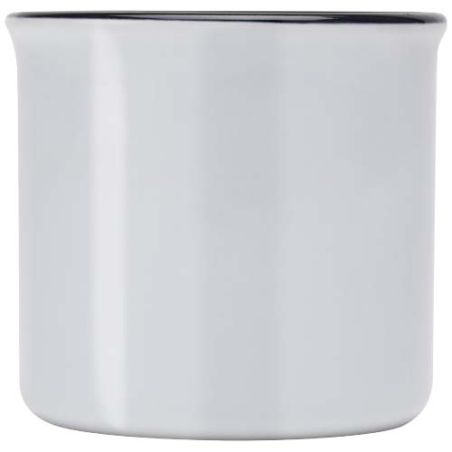 Taza de cerámica de 240 ml “Bari” con acabado brillante Personalizada 6100844