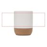 Taza de cerámica para sublimación de 300 ml con detalles de corcho Personalizada 6100846 - Imagen 4